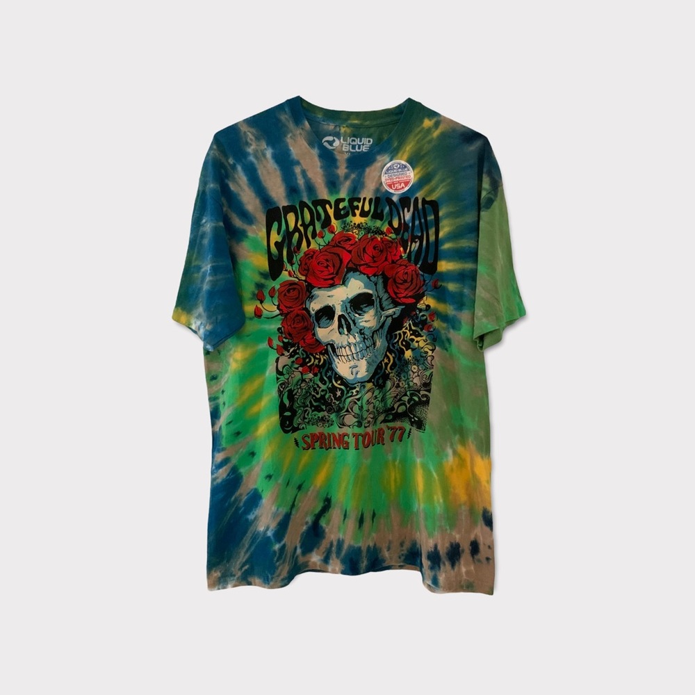 NEW Liquid Blue Grateful Dead T-Shirt